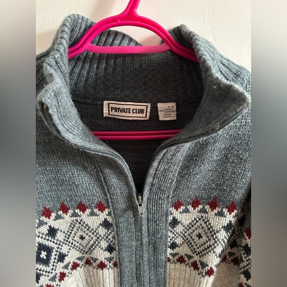 Private club vintage knitted sweater! - Picture 3 of 4